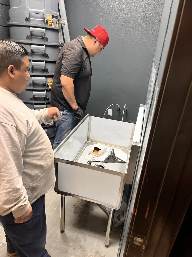 Commercial plumbing and sink installation in Duvall